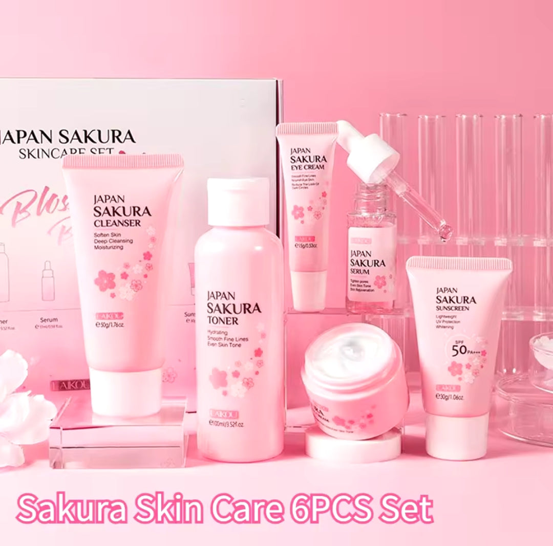 Sakura Skin Care Set 6 pzas