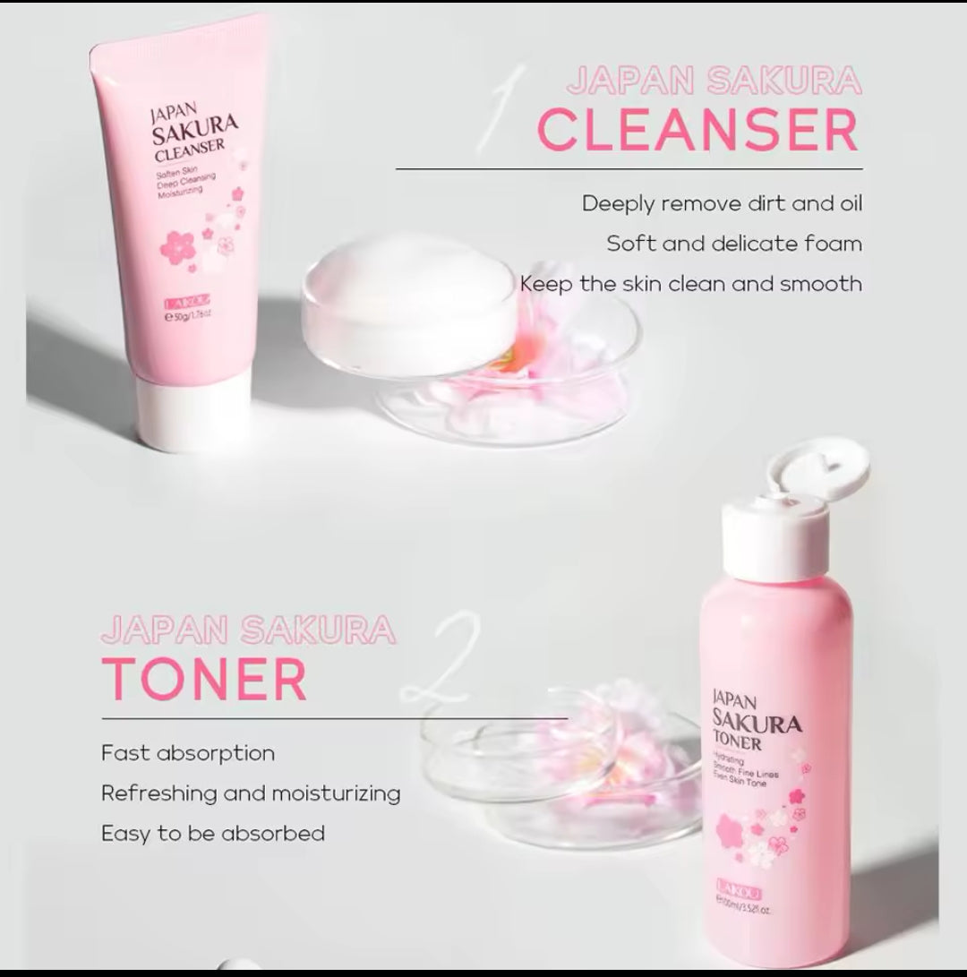 Sakura Skin Care Set 6 pzas